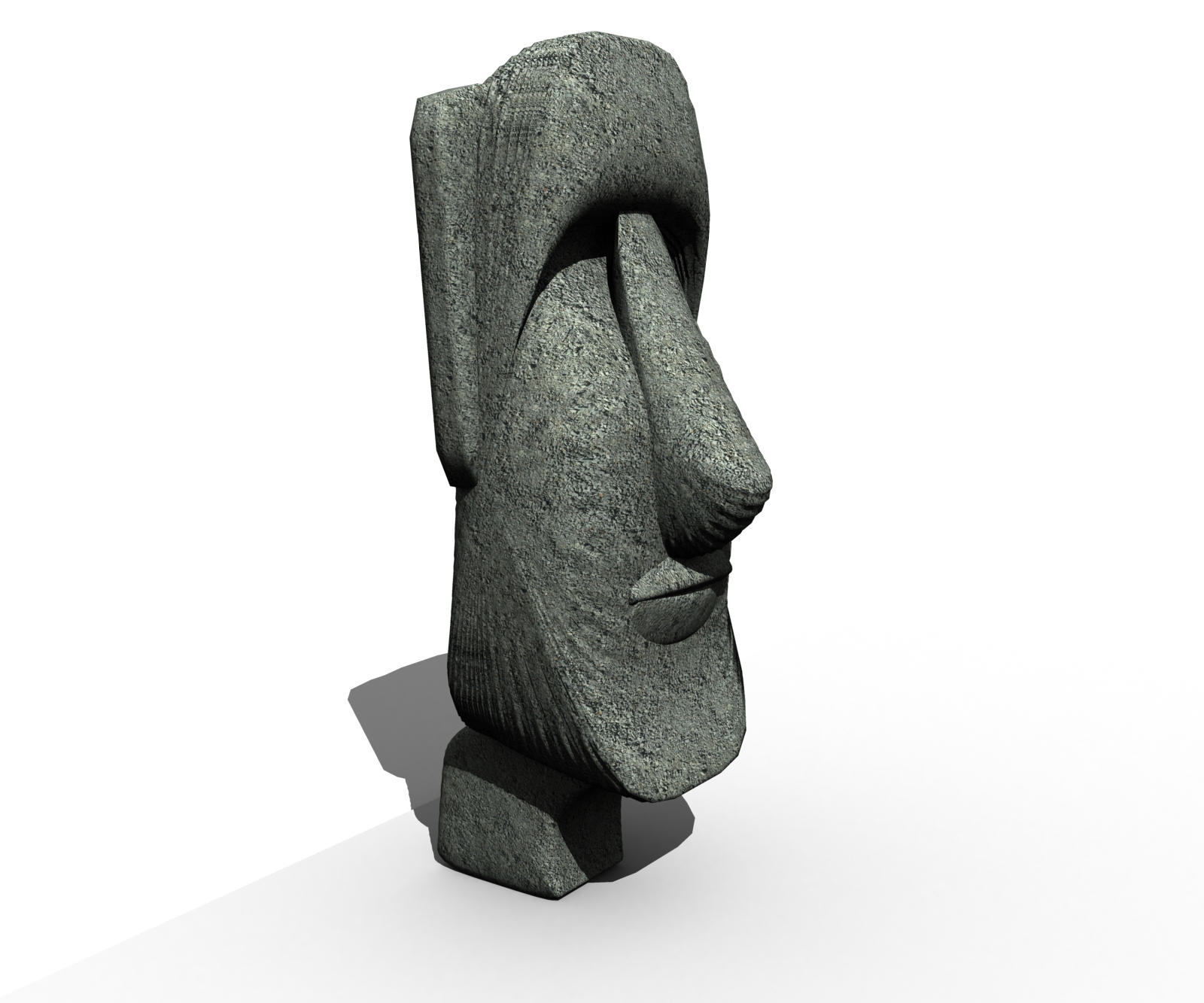 Easter Island Stone Man Logo